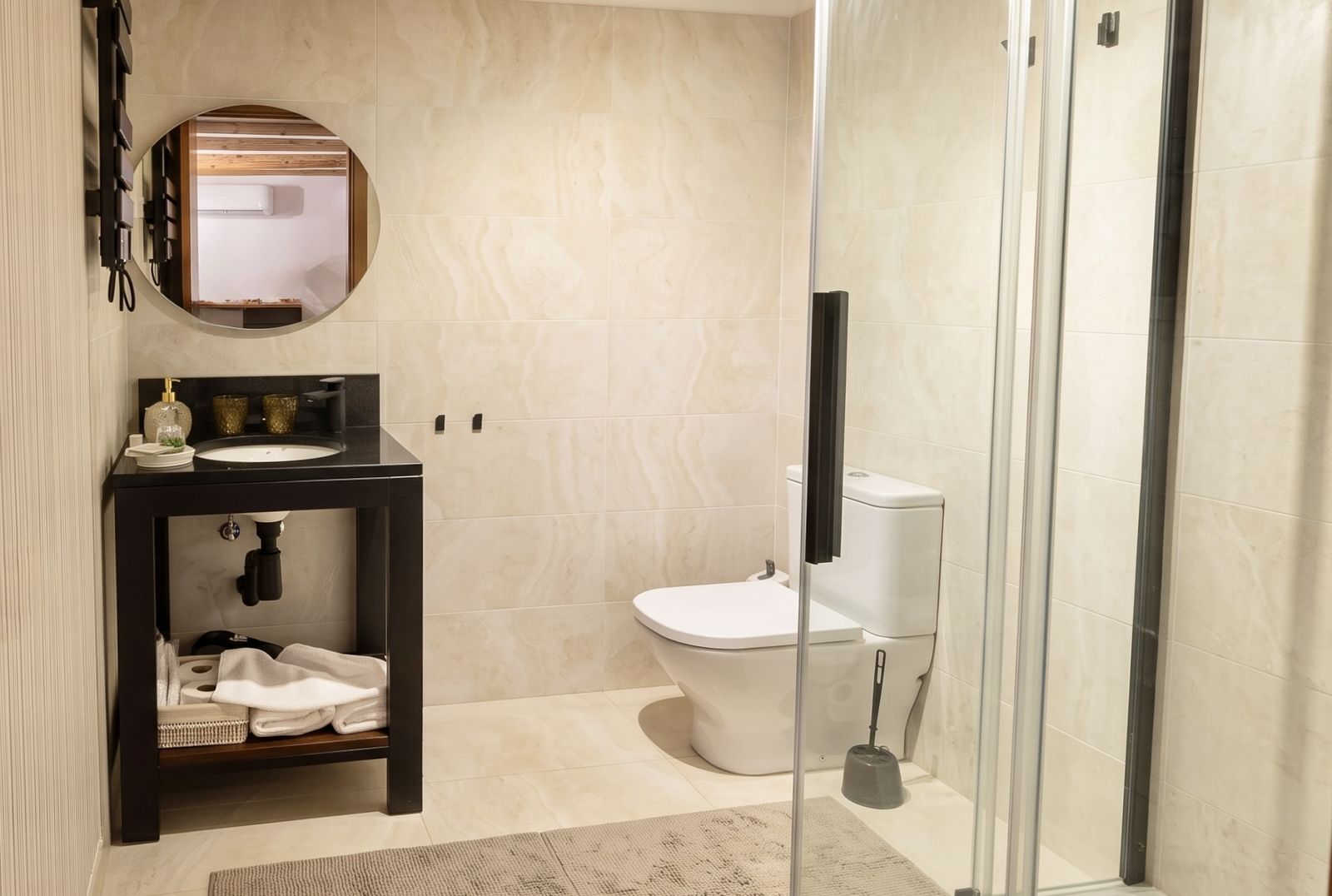 Habitación Familiar del Casón del Conde, baño privado