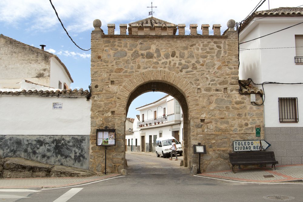 Arco de Belén, una de las puertas del casco histórico de Orgaz
