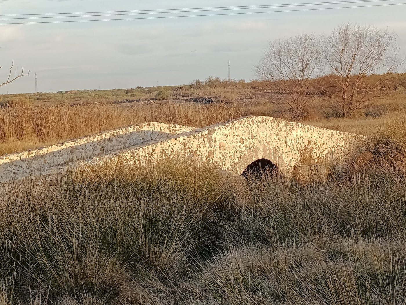 Puente romano de la Dehesa de Villaverde, en el término de Orgaz